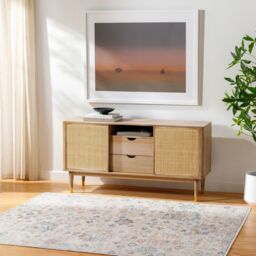 Livabliss Our Pnw Home-Olympic Grey Beige Yellow Traditional Living Dining Rug - Size: 200 cm x 275 cm - thumbnail 9