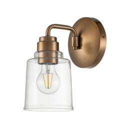 Netlighting Kichler Aivian Dome Wall Lamp Weathered Brass in Yellow - thumbnail 2