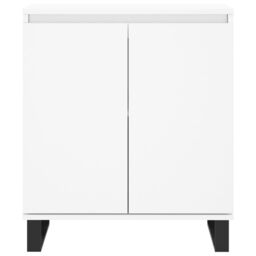 Berkfield Home Sideboard White 60x35x70 cm Engineered Wood - Size: 60 x 35 x 70 cm - thumbnail 5