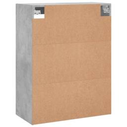Berkfield Home Wall Mounted Cabinet Concrete Grey 69.5x34x90 cm - thumbnail 9