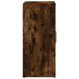 Berkfield Home Sideboards 2 pcs Smoked Oak 60x31x70 cm Engineered Wood in Brown - Size: 60 x 31 x 70 cm - thumbnail 6