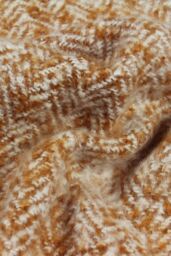 Furn Weaver Woven Herringbone Throw in Gold - thumbnail 2