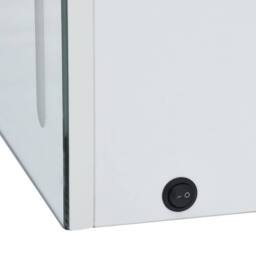 Berkfield Home LED Bathroom Mirror Cabinet 80x12.2x68 cm in White - thumbnail 6
