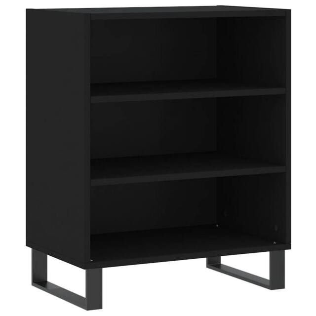 Berkfield Home Sideboard Black 57x35x70 cm Engineered Wood - Size: 57 x 35 x 70 cm - image 1