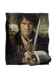 Warner Brothers The Hobbit Unexpected Journey Officially Licensed Silky Touch Super Soft Throw Blanket 152 x 127 cm in White - thumbnail 2