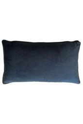 Wylder Tropics Mogori Leafage Printed Velvet Cushion in Brown - Size: 30 cm x 50 cm - thumbnail 2