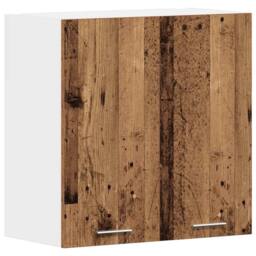 Berkfield Home Kitchen Wall Cabinet¬†Old Wood¬†60x31x60 cm Engineered Wood in Brown - Size: 60 x 31 x 60 cm - thumbnail 3