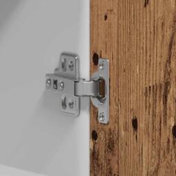Berkfield Home Kitchen Wall Cabinet¬†Old Wood¬†60x31x60 cm Engineered Wood in Brown - Size: 60 x 31 x 60 cm - thumbnail 8