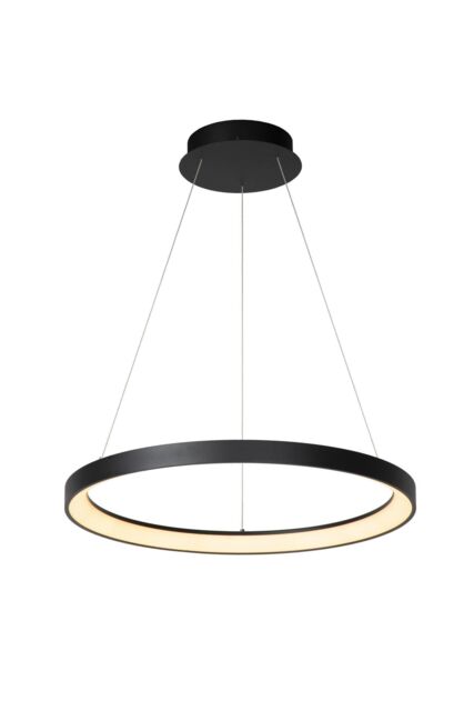 Lucide 'VIDAL' Dimmable Adjustable Stylish Indoor Modern LED Pendant Light in Black - image 1