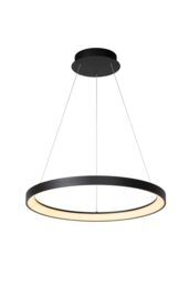Lucide 'VIDAL' Dimmable Adjustable Stylish Indoor Modern LED Pendant Light in Black - thumbnail 1