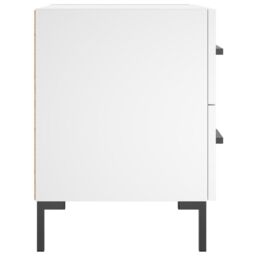 Berkfield Home Bedside Cabinets 2 pcs White 40x35x47.5 cm Engineered Wood - thumbnail 6