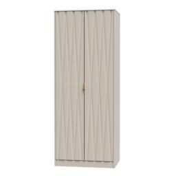 Ready Assembled 2 U Dallas 2 Door Wardrobe (Ready Assembled) in Taupe - thumbnail 4