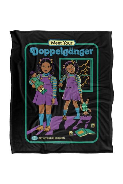 Steven Rhodes Meet Your Doppelganger Silky Super Soft Throw Blanket - Size: Large - image 1