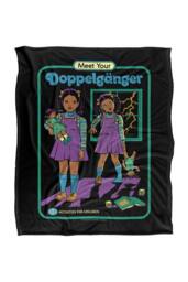 Steven Rhodes Meet Your Doppelganger Silky Super Soft Throw Blanket - Size: Large - thumbnail 1