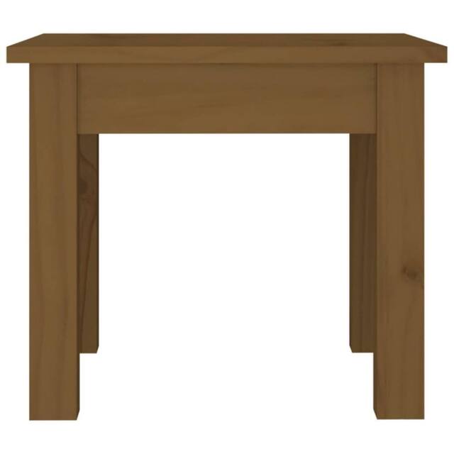 Berkfield Home Beautiful Coffee Table Honey Brown 35x35x30 cm Solid Wood Pine - Size: 35 x 35 x 30 cm - image 1
