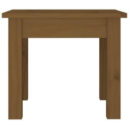 Berkfield Home Beautiful Coffee Table Honey Brown 35x35x30 cm Solid Wood Pine - Size: 35 x 35 x 30 cm - thumbnail 1