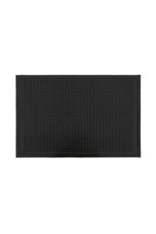 JVL Olympus Rubber Scraper Doormat 60 x 90 cm in Black - Size: 60 cm x 90 cm - thumbnail 1