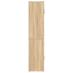 Berkfield Home Highboard Sonoma Oak Engineered Wood in Light Tan - thumbnail 9