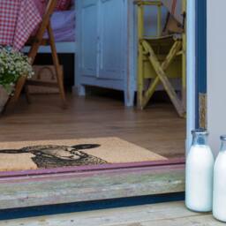 Artsy Mats Lamb Doormat (60 x 40cm) in Brown - Size: 40 cm x 60 cm - thumbnail 3