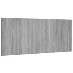 Berkfield Home Stylish Bed Headboard Grey Sonoma 200x1.5x80 cm Engineered Wood - thumbnail 3