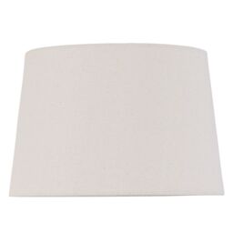 First Choice Lighting Bobbin - Ivory Lamp with Natural Linen Shade in White - thumbnail 4