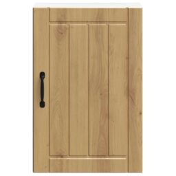 Berkfield Home Kitchen Wall Cabinet Lucca Artisan Oak Engineered Wood in Brown - thumbnail 5