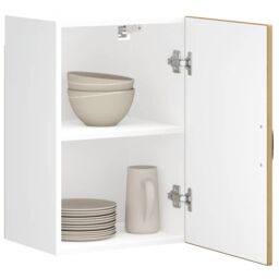 Berkfield Home Kitchen Wall Cabinet Lucca Artisan Oak Engineered Wood in Brown - thumbnail 1