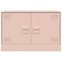Berkfield Home TV Cabinets 2 pcs Pink 67x39x44 cm Steel - Size: 67 x 39 x 44 cm - thumbnail 6