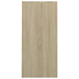 Berkfield Home Notebook Desk Sonoma Oak 102.5x35x75 cm Engineered Wood in Brown - thumbnail 4
