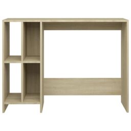 Berkfield Home Notebook Desk Sonoma Oak 102.5x35x75 cm Engineered Wood in Brown - thumbnail 3