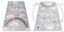 RugsX Bono Rug in Grey - Size: 160 cm x 220 cm - thumbnail 3