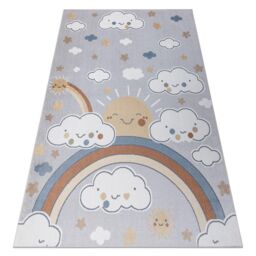 RugsX Bono Rug in Grey - Size: 160 cm x 220 cm - thumbnail 1