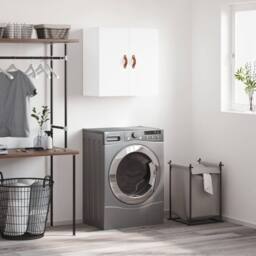 Berkfield Home Wall Cabinet White 60x31x60 cm Engineered Wood - Size: 60 x 31 x 60 cm - thumbnail 2