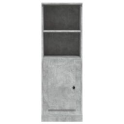 Berkfield Home Highboard Concrete Grey 36x35.5x103.5 cm Engineered Wood - thumbnail 6