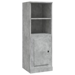 Berkfield Home Highboard Concrete Grey 36x35.5x103.5 cm Engineered Wood - thumbnail 2