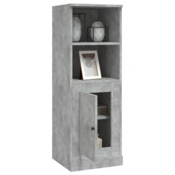 Berkfield Home Highboard Concrete Grey 36x35.5x103.5 cm Engineered Wood - thumbnail 5
