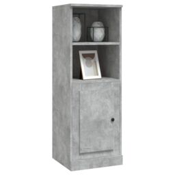 Berkfield Home Highboard Concrete Grey 36x35.5x103.5 cm Engineered Wood - thumbnail 4
