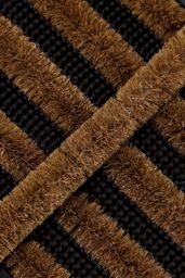 JVL Nimbus Rubber Coir Boot Scraper Mat 30x35cm in Natural - Size: 30 cm x 35 cm - thumbnail 3