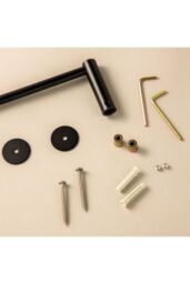 Cosmic Towel Rail Matt Black Logic (40cm) - thumbnail 4