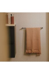 Cosmic Towel Rail Matt Black Logic (40cm) - thumbnail 5