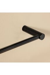 Cosmic Towel Rail Matt Black Logic (40cm) - thumbnail 3