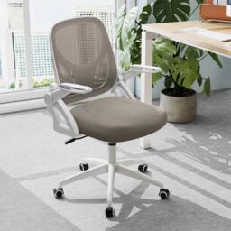 Kelvenix Mesh Office Chair Ergonomic Computer Desk Chair in Grey - Size: 0.6m2 - thumbnail 3