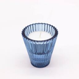 Serenityy Flip Dinner Candle & Tealight Holder - Royal Blue - thumbnail 4