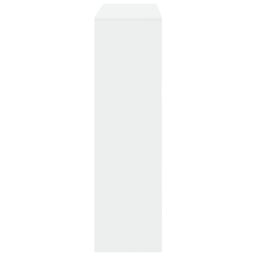 Berkfield Home Room Divider White 100x33x115 cm Engineered Wood - Size: 100 x 33 x 115 cm - thumbnail 5
