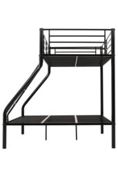 Seconique Tandi Triple Sleeper Bunk Bed (Single top bunk / Double bottom bunk) in Black - thumbnail 3