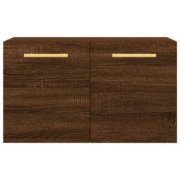 Berkfield Home Wall Cabinet Brown Oak 60x36.5x35 cm Engineered Wood - thumbnail 5
