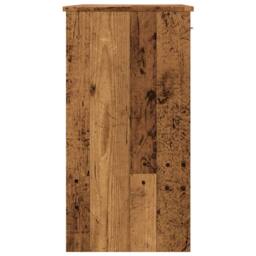 Berkfield Home Desk Old Wood 80x40x75 cm Engineered Wood in Brown - Size: 80 x 40 x 75 cm - thumbnail 7