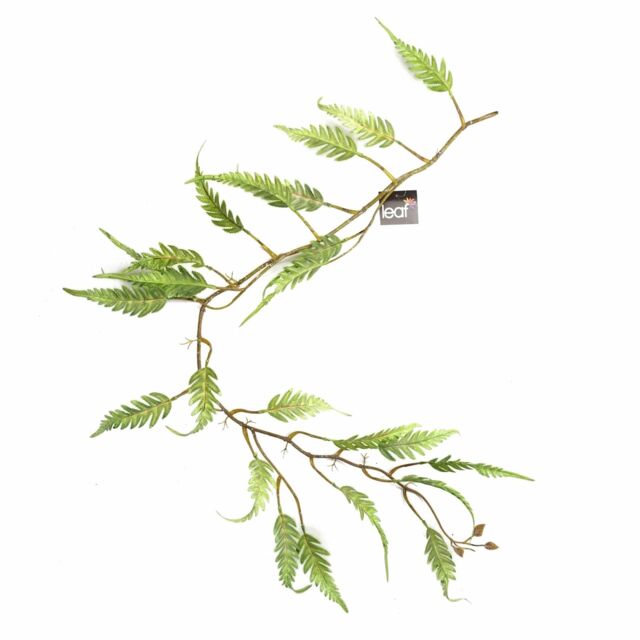 Leaf Artificial Hanging Trailing Plant Fern Plant Botanik in Green - image 1