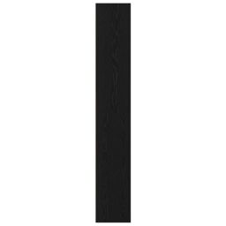 Berkfield Home Book Cabinet Black Oak 80x30x189 cm Engineered Wood - Size: 80 x 30 x 189 cm - thumbnail 6