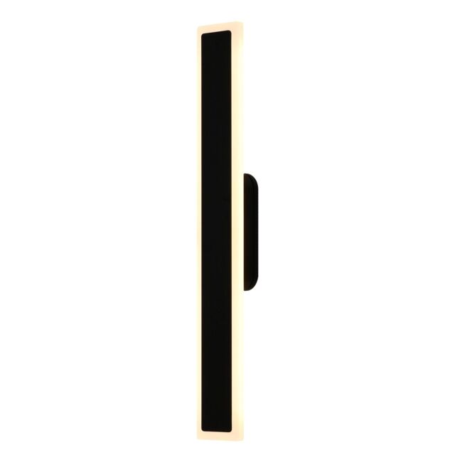Harper Living 17 Watts LED Wall Light, IP54 Weatherproof, Sand Black Finish, Indoor/Outdoor 62.5cm Height, 3000K - image 1